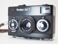 SALE Rollei 35 T Black Meter Works 35mm Film Camera JAPAN J198