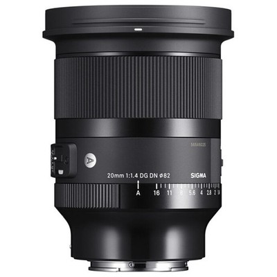 Sigma 20mm f/1.4 DG DN Art Lens for Sony E