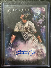 2016 Bowman Inception - Prospect Autographs Hunter Cole #PA-HC (AU, RC)