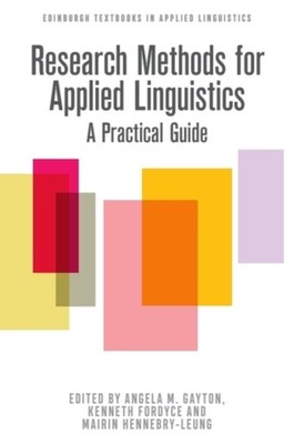 RESEARCH METHODS FOR APPLIED LINGUI by GAYTON ANGELA Paperback Self Help