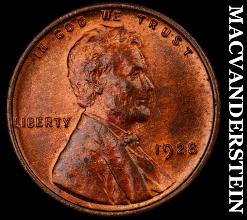 1928 Lincoln Wheat Cent- Uncirculated Luster No Reserve #J3213
