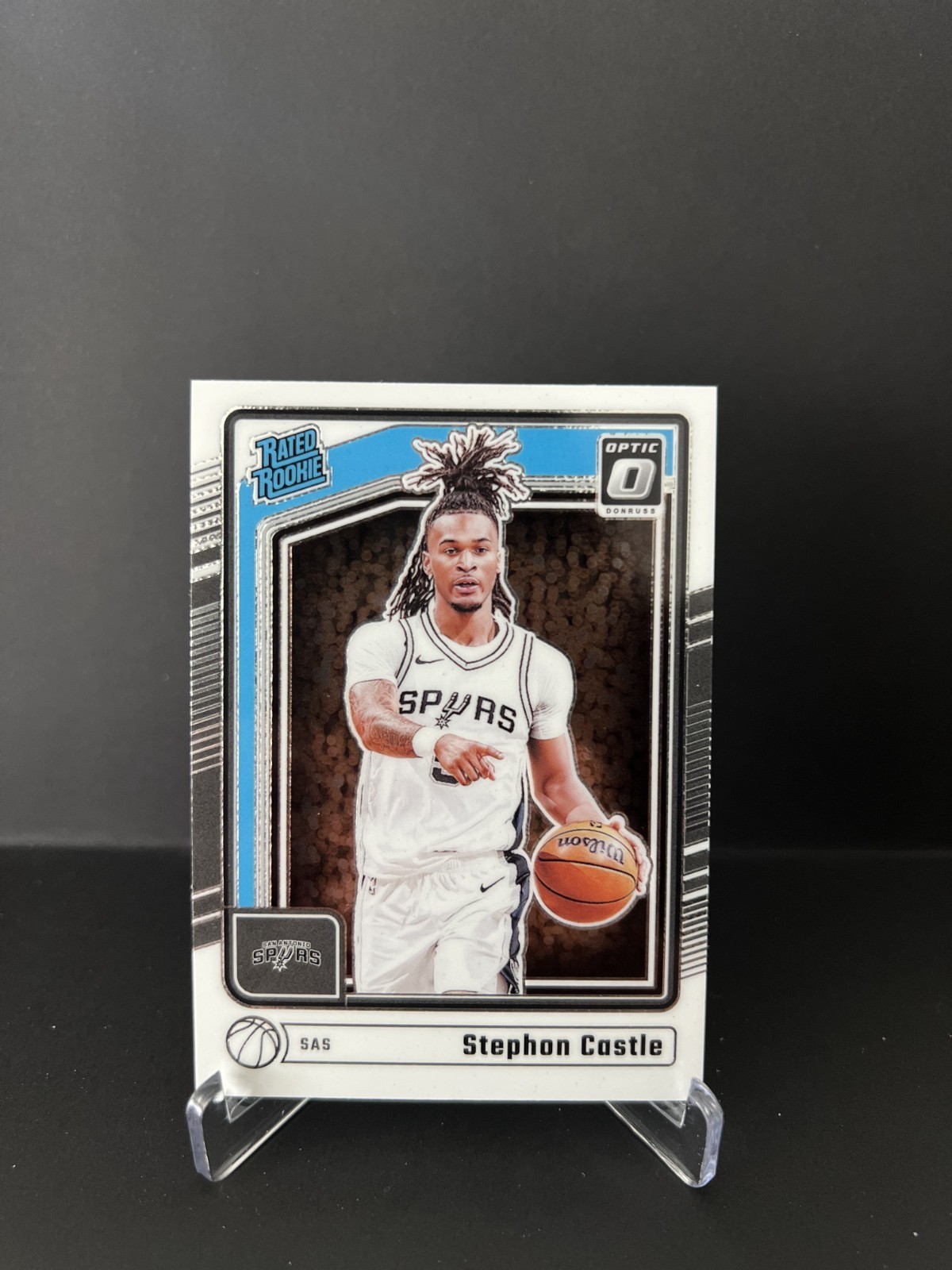 2024-25 Donruss Optic- Rated Rookie Stephon Castle #254