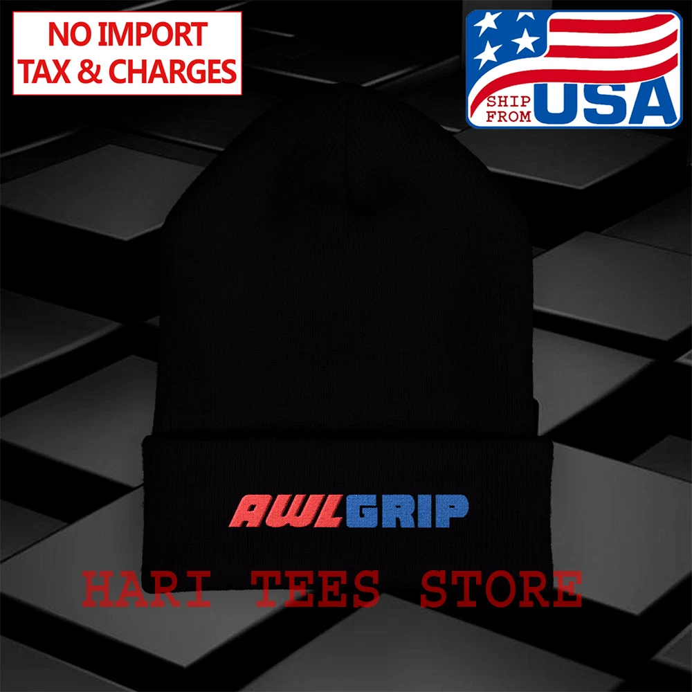 Awlgrip Yacht Adult Winter Black Classic Beanie Hat