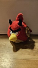 NWT Angry Birds Seasons Halloween Devil Red Plush 6" 2011 CWT Collection