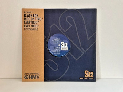 Black Box   Ride On Time / Everybody Everybody 12'' Old Skool House Vinyl
