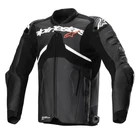 Alpinestars Atem V5 Leather Plain Black White