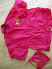New RIVERS Unisex Pink Sailing Canoe Dinghy Boat Jacket Spray Jacket / Australia