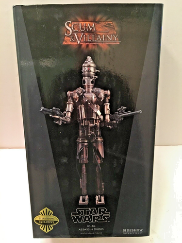 Figurine Sideshow IG-88 - Scum And Villainy - 1/6 - Star Wars - Occasion