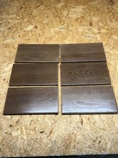  6 Solid Oak Drawer Fronts NEW 6  W x 11-1/8  L x 3/4  Thick Same Day Shipping