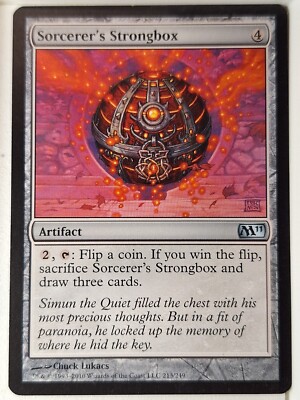 Sorcerer's Strongbox - Magic 2011 Core Set M11 - Magic the Gathering MTG Nice!