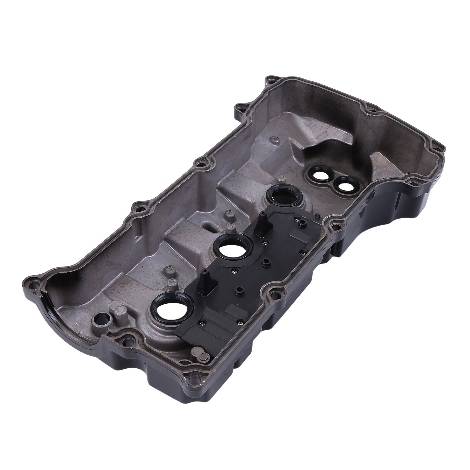 2pc Aluminum Engine Valve Cover Kit for Ford F-150 3.5L V6 2013-2016 BL3Z-6582-H