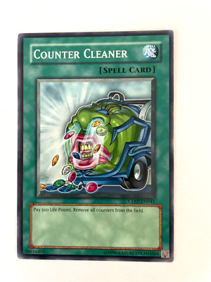 how to clean yugioh cards Counter Cleaner - CDIP-EN041 - Common - Unl Edition - NM - Yugioh!