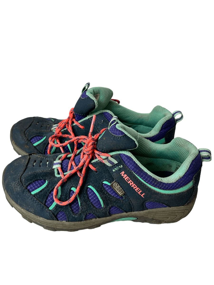 Merrell Chameleon Low Lace Waterproof girls Sneaker Big Kids Size 2M Hiking