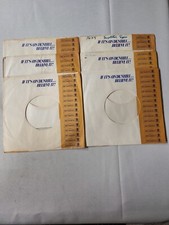 45 RPM 7" RECORD SLEEVES CO. SLEEVE 6 PACK SEE PHOTOS - ABC /Dunhill SLV11