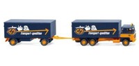 Wiking Lkw Scania 111 K-HZ Asg Lagring 045703