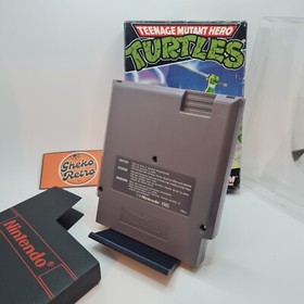Teenage Mutant Hero Turtles Nintendo NES Cartridge + Box - (PAL B FRA)