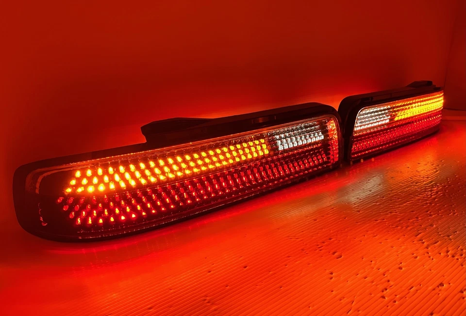 JDM Nissan Silvia S13 240SX Luz Trasera LED Completa Intermitente Secuencial SR20 CA18 SR Foto 3 de 4