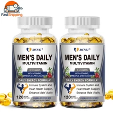 240PCS Men's Daily Multivitamin Complex - Immune Strength Cognitive Function