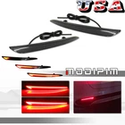 LED Rear Bumper Reflector Brake Tail Light Signal For 2013-18 Ford Fusion Mondeo