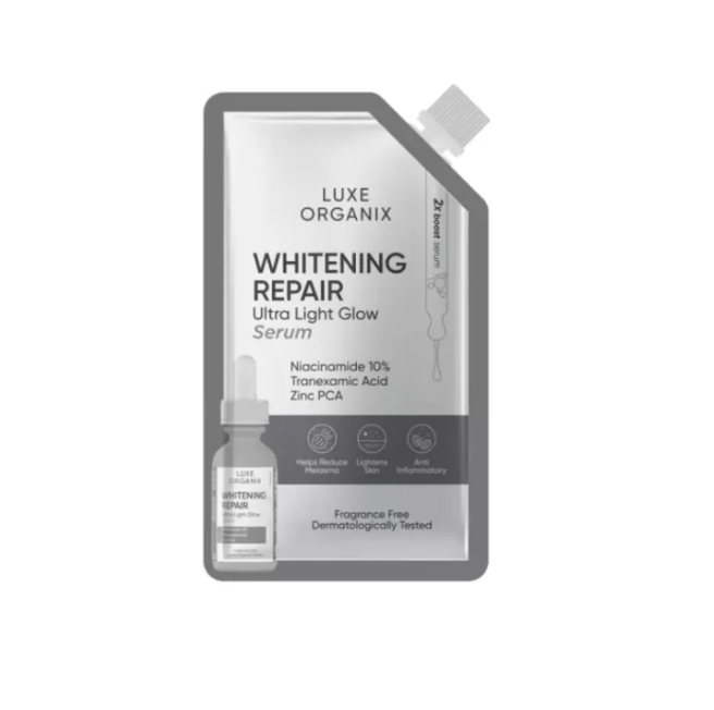 Luxe Organix Whitening Repair Ultra Light Glow Serum (7ml) | eBay
