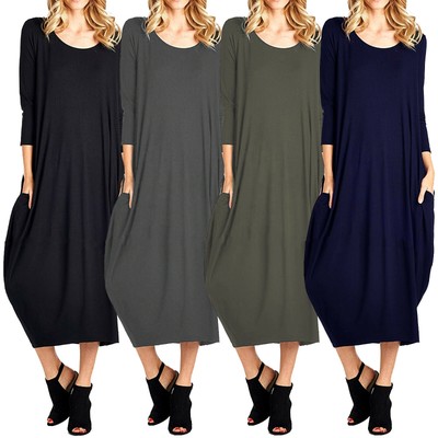 parachute dress with pockets