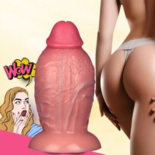 Extra Big Thick Wide Realistic Dildo Huge Penis Anal G-spot Sex Toys for Women