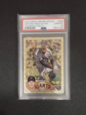 Marketplace image: 2023 Topps Chrome Update Sapphire Anthony DeScalfani 1/1 Superfractor PSA 10