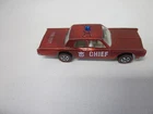 HOT WHEELS REDLINE  FIRE CHIEF CRUISER * RED COLOR * DECENT CAR
