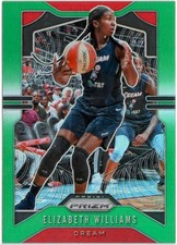 2020 Panini Prizm WNBA Green Elizabeth Williams Parallel Card #16