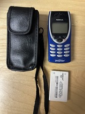 VOICESTREAM Nokia 8290 NSB-7 Blue - PHONE,BATT,CASE Cellular Phone - UNTESTED