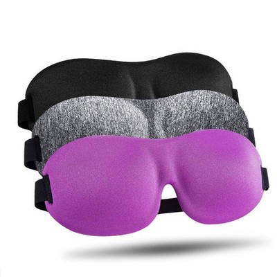 Sleep Mask for Side Sleepers 3 Pack, 3D Blackout Eye Mask for Men Women