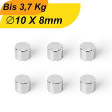 Neodym Magnet 2x1, 3x2, 5x3, 6x2, 8x3, 10x2 vers. Menge Supermagnet extra stark