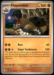 Hippowdon 106/182 Destined Rivals Uncommon