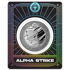 2026 MARLIN 1oz 9999 Silver Coin Cayman Islands BU Scottsdale ALPHA STRIKE #200