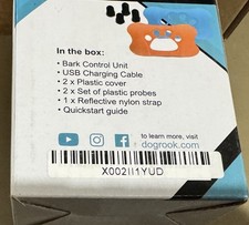 DogRook Humane Bark Collar, Adjustable  Rechargeable. Qty - 3