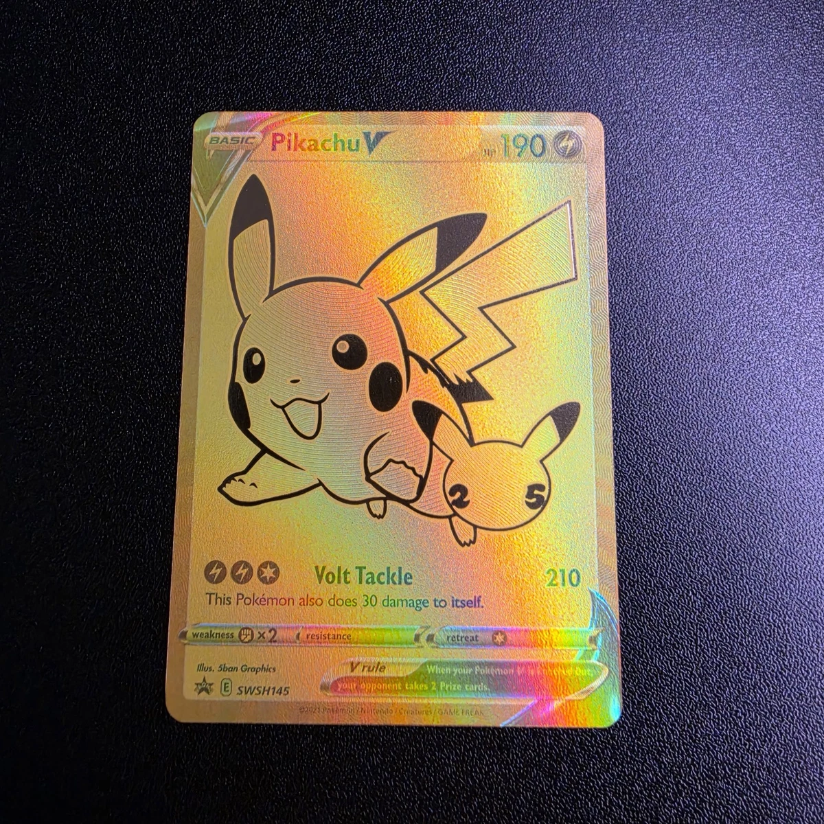 Pikachu V SWSH145 SWSH: Sword & Shield Promo Cards for sale | eBay