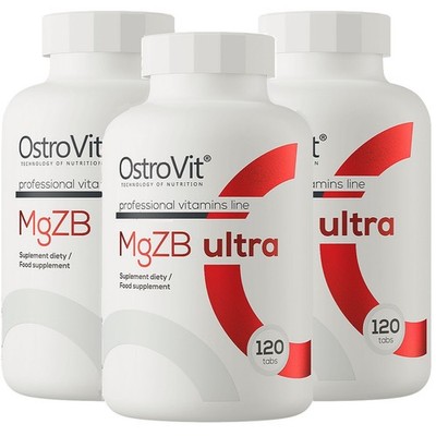 MgZB ULTRA - 120 240 TABLETTEN   MAGNESIUM ZINK B6 FÜR MUSKELN UND REGENERATION
