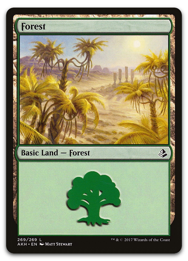 Forest (269) #269 (NM) Amonkhet AKH Magic MTG