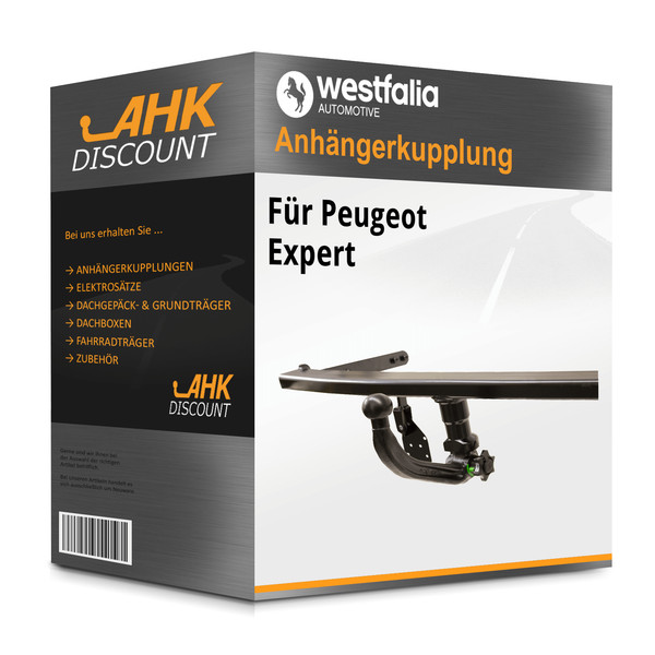FüR Peugeot Expert 06.2016-Jetzt Westfalia AnhäNgekupplung Abnehmbar Neu-image