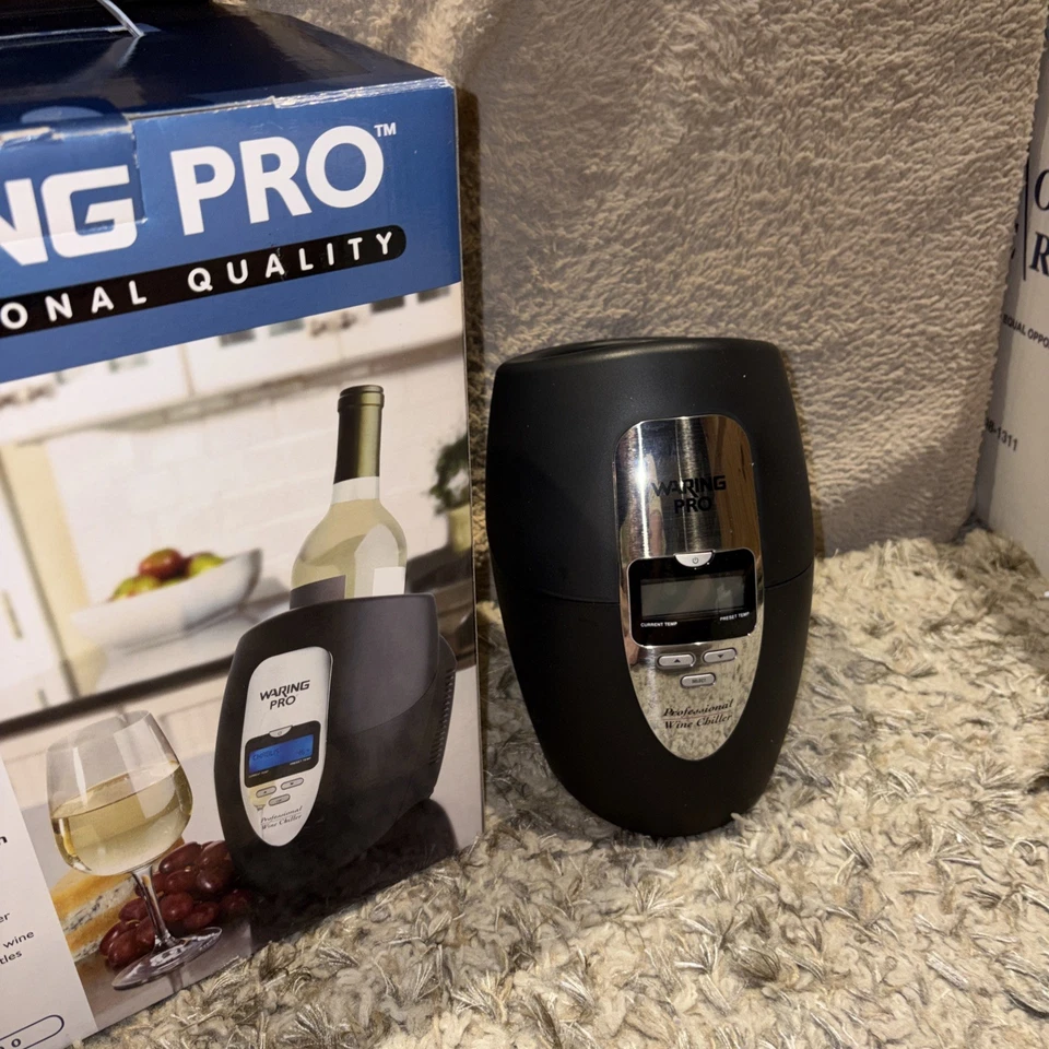 Waring Pro PC100 Professioneller Weinkühler, Flaschen mit 3,5 Zoll Durchmesser, Temperaturregelung