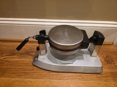 Waring Professional Belgian Waffle Maker WMK300 Rotating Flip Stainless Steel