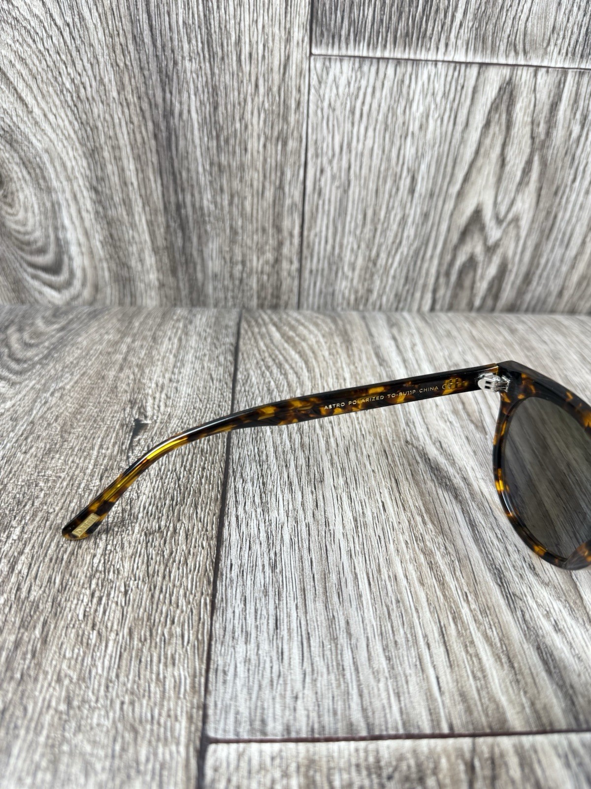 DIFF "Astro" Brown Tortoise Frames Blue Lenses Su… - image 5