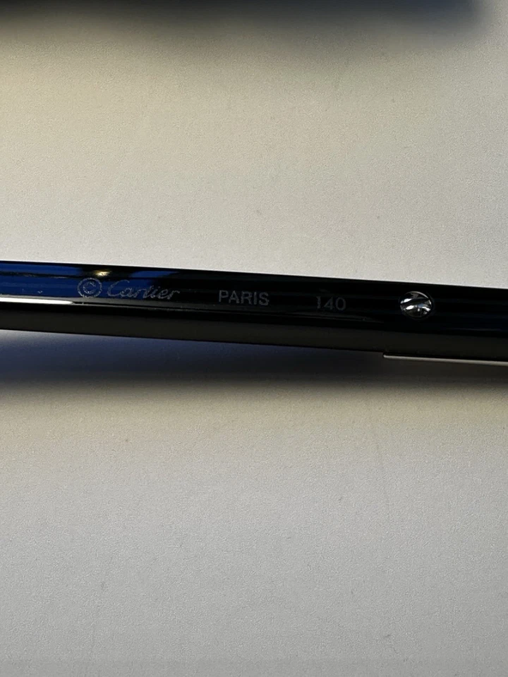 Cartier Half Frame Prescription Eyeglasses (FRAME ONLY) - Image 2 of 4