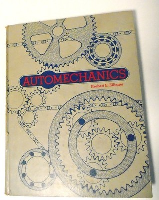 Automechanics Textbook fundamentals, Prentice Hall 1972 Ellinger, Herbert