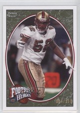 2008 Upper Deck Football Heroes Green 4/350 Patrick Willis #75 HOF 0a6