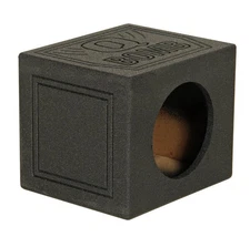 Q-POWER QBOMB 10" Sealed Car Subwoofer Sub Box Enclosure | QBOMB10S Single