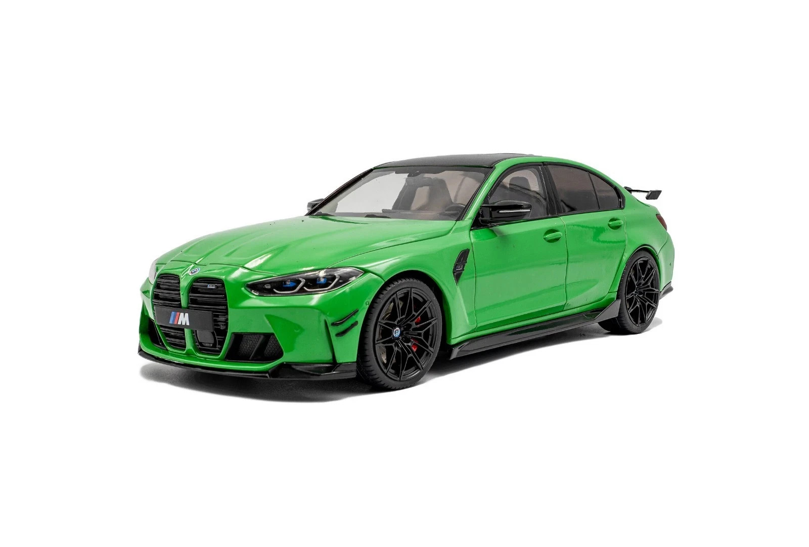 BMW M3 G80 Performance 2024 Solido 1/18 miniature métal vert métal