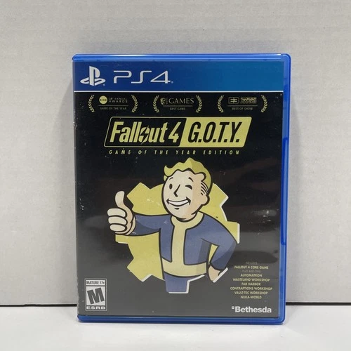 New ListingFallout 4 - Game of the Year Edition - Sony PlayStation 4 Ps4 Tested & Working