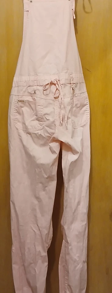Mono Rosa Pantalones Vintage Años 90 Talla S Adivina Ligeramente Usado Cintura Ajustable Foto 2 de 4