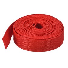 Lightweight Polypropylene Webbing Strap 0.8" 10 Yard Backpack Strapping Band Red